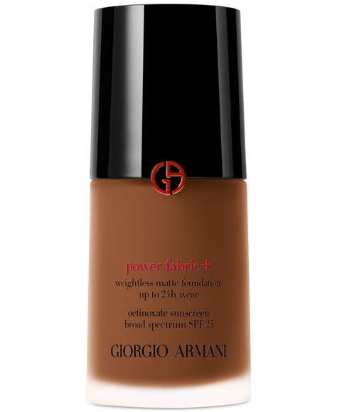 giorgio armani foundation full coverage